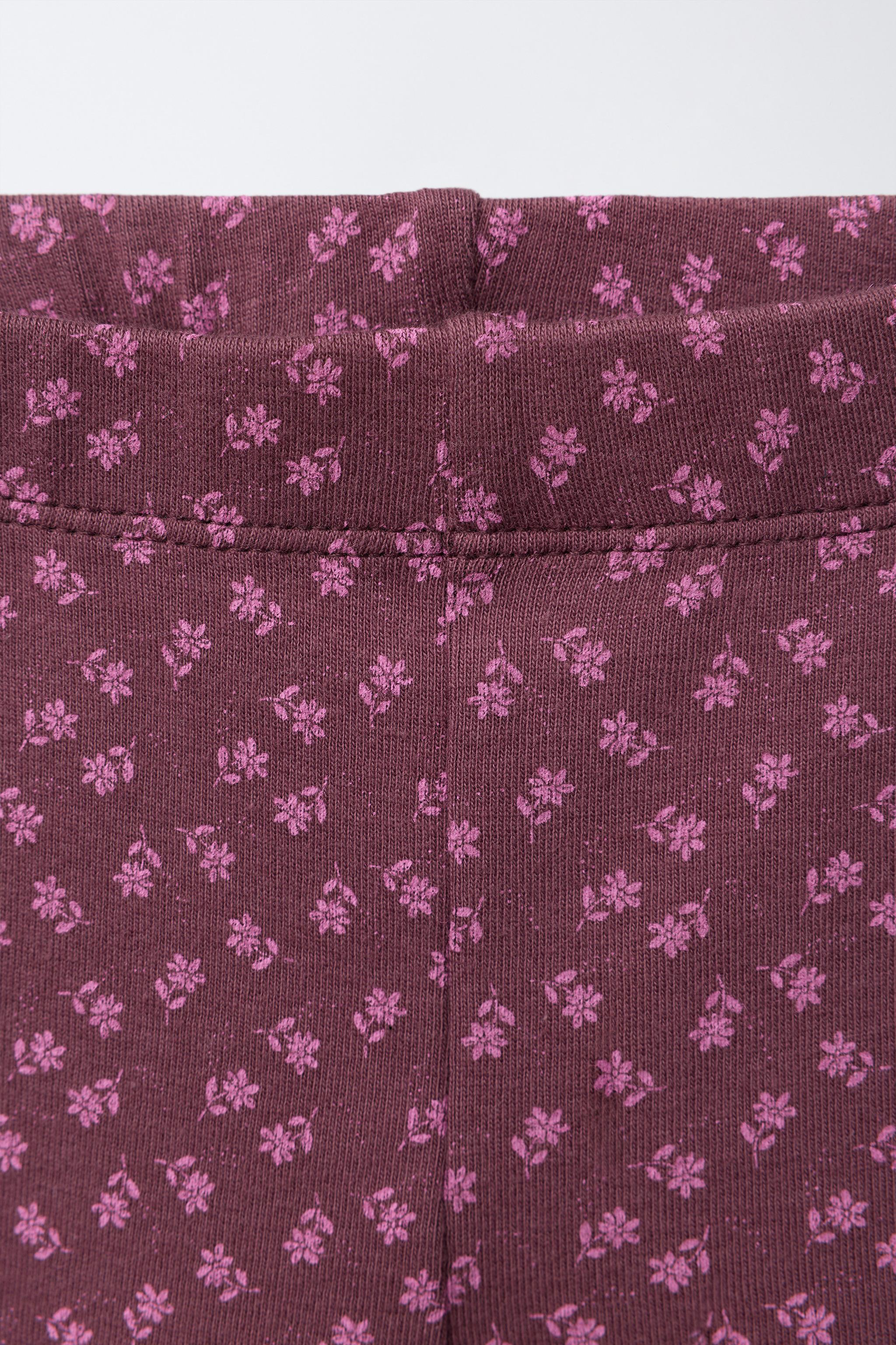 FLORAL SWEATSHIRT AND LEGGING JOGGING SET